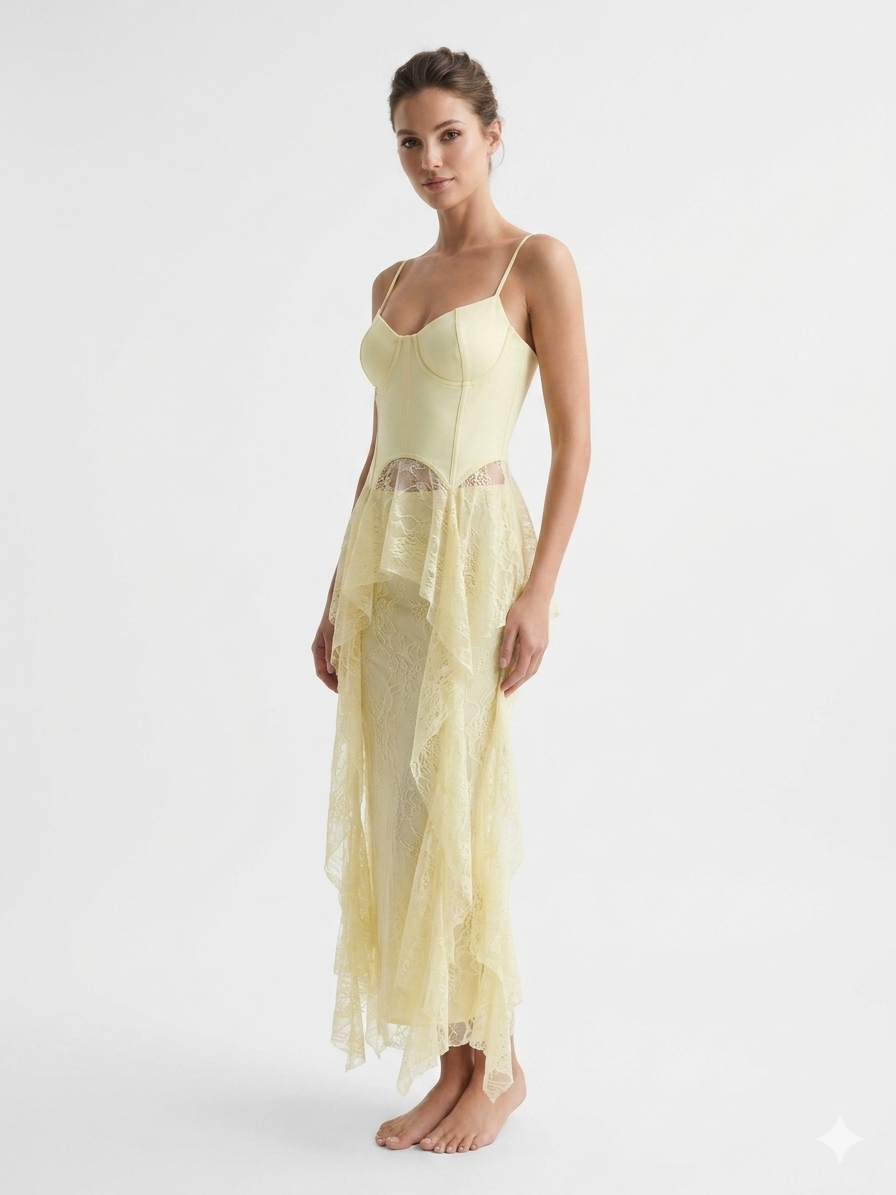 Aria Lace Corset Top